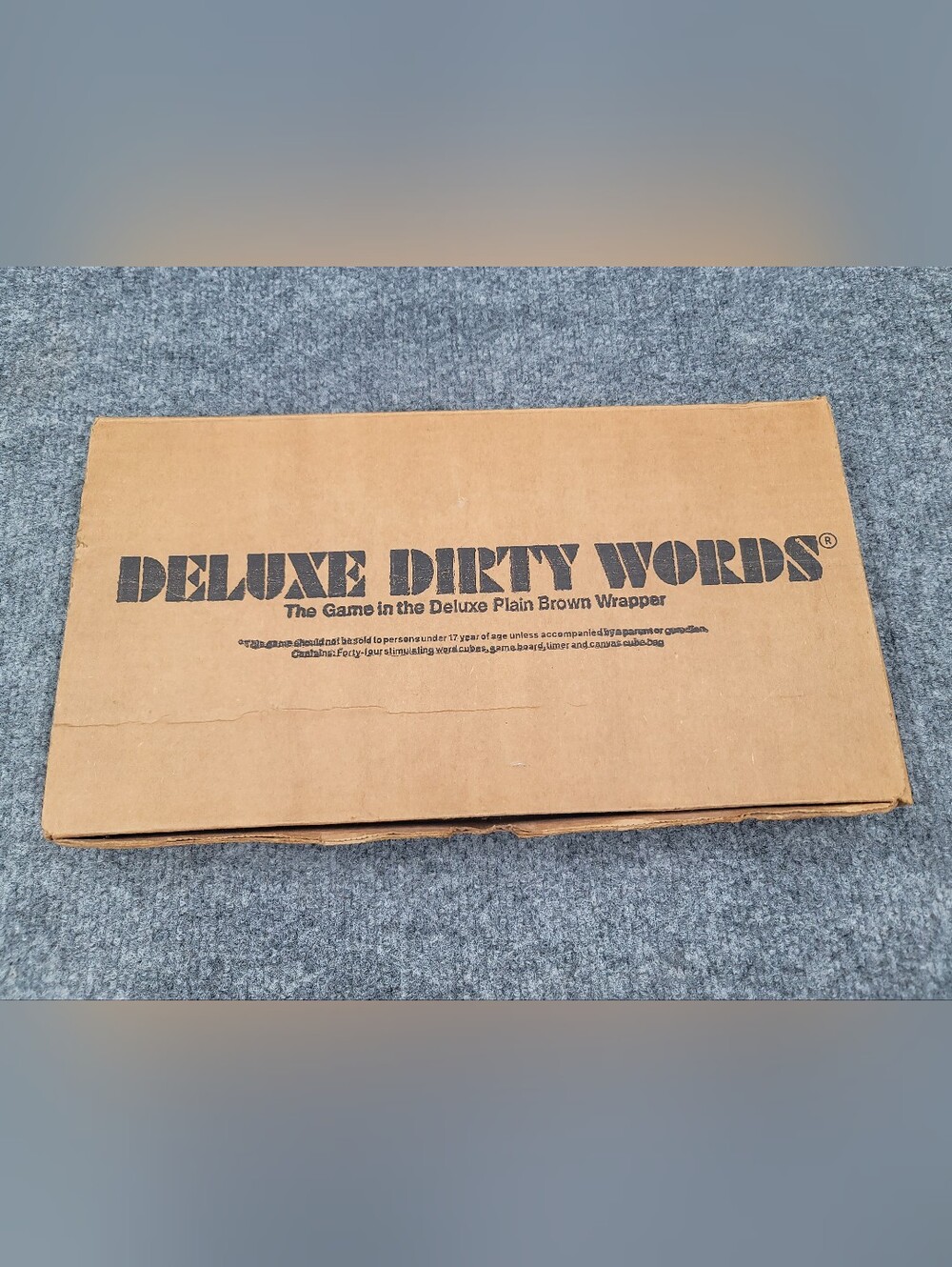 Vintage 1979 Deluxe Dirty Word Adult Board Game